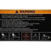 Exmark 107-2112 Slope Decal - Explore Premium Parts & Accessories for All Motor Vehicle Models< Exmark OEM Parts & Accessories