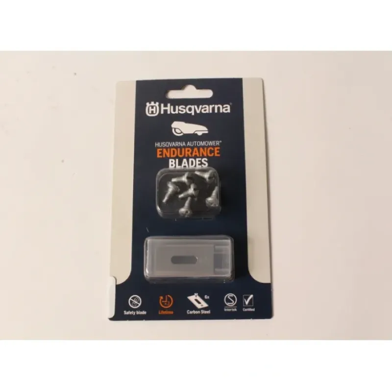 Genuine Husqvarna 595084411 Automower Endurance Blade Set 6PC OEM - Explore Premium Parts & Accessories for All Motor Vehicle Models< Husqvarna Parts Genuine OEM
