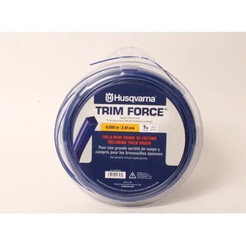 Genuine Husqvarna 529337502 Trim Force Square Trimmer Line 280ft Spool .095" - Explore Premium Parts & Accessories for All Motor Vehicle Models< Husqvarna Parts Genuine OEM