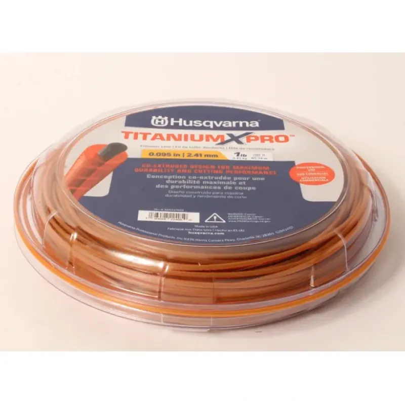 Husqvarna 529337602 Titanium XPro Round Trimmer Line 280' 1lb Spool .095" - Explore Premium Parts & Accessories for All Motor Vehicle Models< Husqvarna Parts Genuine OEM