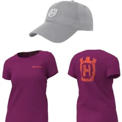 Husqvarna Women's XL Trad Short-Sleeve T-Shirt + Soka Adjustable Hat Low Profile - Explore Premium Parts & Accessories for All Motor Vehicle Models< Husqvarna Parts Genuine OEM