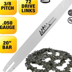 Laser 22636 20" 3/8" .050" 72 DL Chainsaw Bar & Chain Combo - Explore Premium Parts & Accessories for All Motor Vehicle Models< Laser Aftermarket Parts