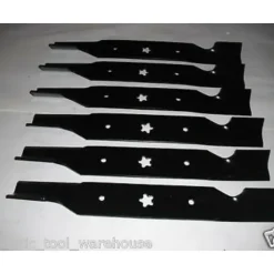 Best Sale 6 Pack Genuine AYP 187256 Blade Poulan 54" Fits Sears Husqvarna 187254 OEM - Explore Premium Parts & Accessories for All Motor Vehicle Models Husqvarna Parts Genuine OEM