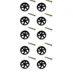 Husqvarna Parts Genuine OEM|10 Pack Genuine Husqvarna 589527301 & 596434404 Deck Gauge Wheel & Bolt Kit - Explore Premium Parts & Accessories for All Motor Vehicle Models