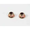 Best 2 Pack Genuine Husqvarna 539112899 Nyloc Flange Nut For Bluebird Poulan Jonsered - Explore Premium Parts & Accessories for All Motor Vehicle Models Husqvarna Parts Genuine OEM