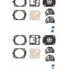 Online 2 Pack Genuine Walbro D20-HDA Carburetor Gasket & Diaphragm Kit OEM - Explore Premium Parts & Accessories for All Motor Vehicle Models Walbro Genuine OEM Parts
