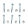Store 6 Pack Laser 57044 Shear Pins & Nut For MTD Troy Bilt Yard Man 710-0891 910-0891 - Explore Premium Parts & Accessories for All Motor Vehicle Models Laser Aftermarket Parts