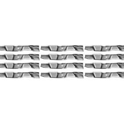 Rotary Parts & Accessories|12 Pack Mulcher Blades Fits Exmark 103-6391 103-6391-S - Explore Premium Parts & Accessories for All Motor Vehicle Models
