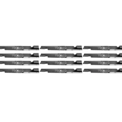 Rotary Parts & Accessories|12 Pack Notched High-Lift Blades Fits Exmark 103-6403 103-6403-S - Explore Premium Parts & Accessories for All Motor Vehicle Models