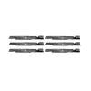Best 6 Pack Notched High-Lift Lawn Mower Blades Fits Windsor 50-3456 - Explore Premium Parts & Accessories for All Motor Vehicle Models Rotary Parts & Accessories