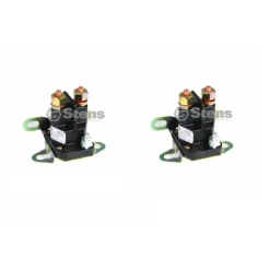 Flash Sale 2 Pack Solenoid for MTD AYP Ariens Murray Snapper Toro Troy Bilt Bolens Snapper - Explore Premium Parts & Accessories for All Motor Vehicle Models Stens Parts & Accessories
