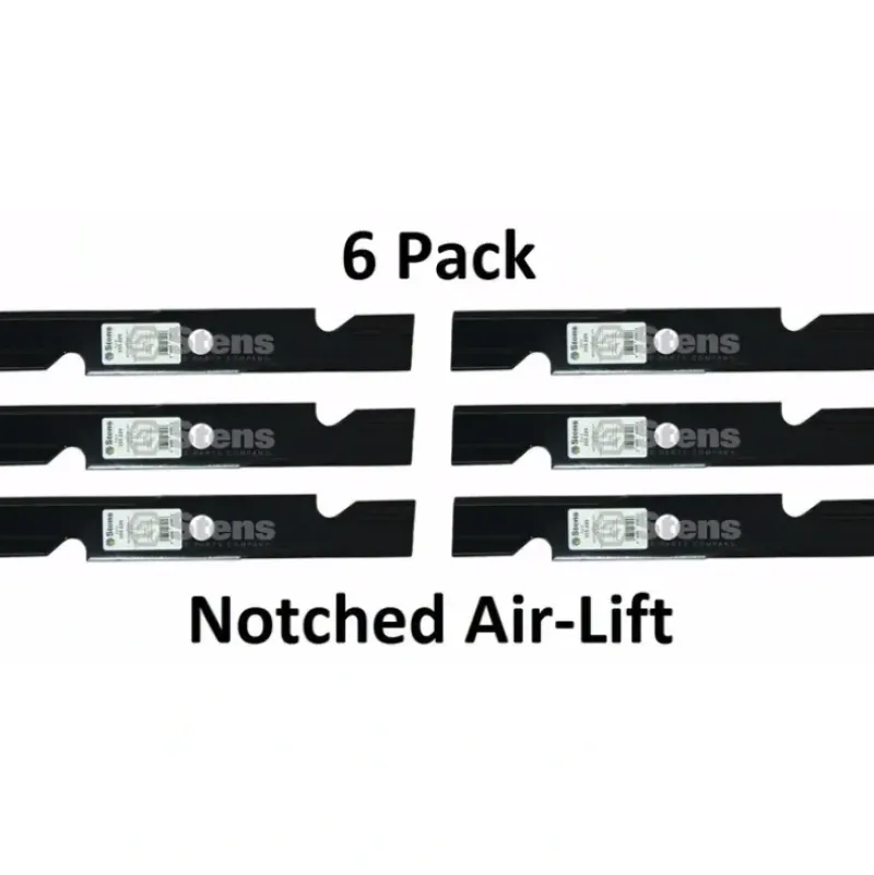 Sale 6 Pack Stens 355-229 Air-Lift Blade for Exmark 103-6401-S 116-5496-S 109-9390-S - Explore Premium Parts & Accessories for All Motor Vehicle Models Stens Parts & Accessories