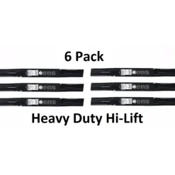 Outlet 6 Pack Stens 330-688 HD Hi-Lift Blade Fits John Deere M141786 M83363 AM102402 - Explore Premium Parts & Accessories for All Motor Vehicle Models Stens Parts & Accessories