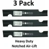 Shop 3 Pack Stens 310-045 HD Notched Air Lift Blade for Simplicity 5020843 5020843SM - Explore Premium Parts & Accessories for All Motor Vehicle Models Stens Parts & Accessories