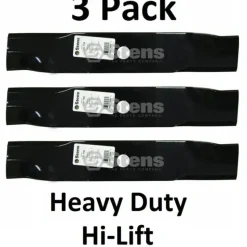 Clearance 3 Pack Stens 330-150 Heavy Duty Hi-Lift Blade for John Deere TCU14939 TCU30315 - Explore Premium Parts & Accessories for All Motor Vehicle Models Stens Parts & Accessories