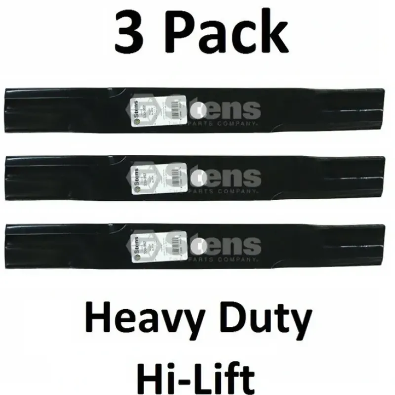 Fashion 3 Pack Stens 330-357 Heavy Duty Hi-Lift Blade for Lesco 050391 - Explore Premium Parts & Accessories for All Motor Vehicle Models Stens Parts & Accessories