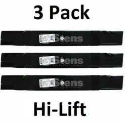 Hot 3 Pack Stens 350-679 Heavy Duty Hi-Lift Blade for Hustler 783977 72" Super Z - Explore Premium Parts & Accessories for All Motor Vehicle Models Stens Parts & Accessories