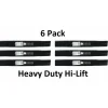 Store 6 Pack Stens 330-357 Heavy Duty Hi-Lift Blade for Lesco 050391 - Explore Premium Parts & Accessories for All Motor Vehicle Models Stens Parts & Accessories