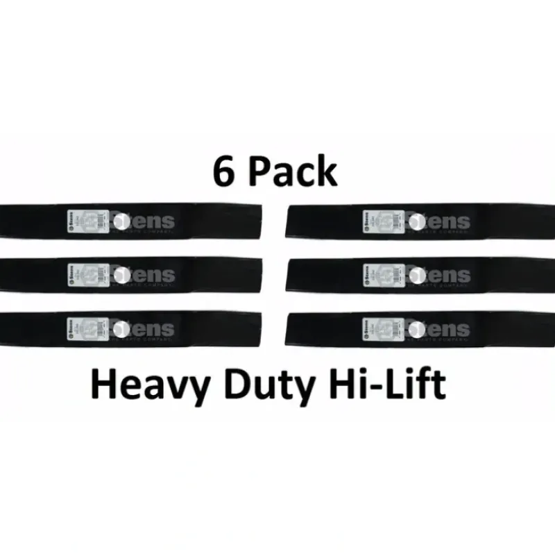 New 6 Pack Stens 330-542 Heavy Duty Hi-Lift Blade for Kubota 70000-25004 76529-34330 - Explore Premium Parts & Accessories for All Motor Vehicle Models Stens Parts & Accessories