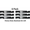 Fashion 6 Pack Stens 355-339 Heavy Duty Notched Air-Lift Blade for Toro 109-6873 - Explore Premium Parts & Accessories for All Motor Vehicle Models Stens Parts & Accessories