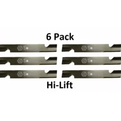 Clearance 6 Pack Stens 355-044 Hi-Lift Blade Fits Exmark 103-6582-S 103-6584-S 103-2528 - Explore Premium Parts & Accessories for All Motor Vehicle Models Stens Parts & Accessories