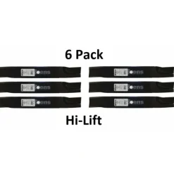 Best 6 Pack Stens 320-604 Hi-Lift Blade For Ariens 02961700 2961700 ZoomXL 48 54 42 - Explore Premium Parts & Accessories for All Motor Vehicle Models Stens Parts & Accessories