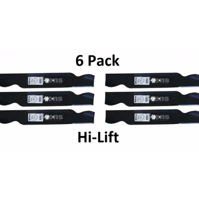 Hot 6 Pack Stens 335-586 Hi-Lift Blade for Bolens Massey Ferguson 942-0610 942-0610A - Explore Premium Parts & Accessories for All Motor Vehicle Models Stens Parts & Accessories