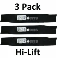 Best 3 Pack Stens 350-372 Hi-Lift Blade for Cub Cadet 01005337 02005018 942-04416 - Explore Premium Parts & Accessories for All Motor Vehicle Models Stens Parts & Accessories