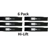 Fashion 6 Pack Stens 350-528 Hi-Lift Blade for Cub Cadet 01005336 02005017 942-04417 - Explore Premium Parts & Accessories for All Motor Vehicle Models Stens Parts & Accessories