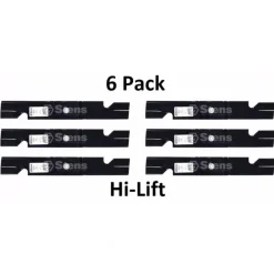 Sale 6 Pack Stens 355-177 Hi-Lift Blade for Exmark 116-5499-S 109-9393-S 109-6463-S - Explore Premium Parts & Accessories for All Motor Vehicle Models Stens Parts & Accessories