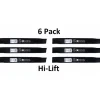 Best 6 Pack Stens 330-188 Hi-Lift Blade for Ferris 1520842S A48304 Giant Vac 0788 - Explore Premium Parts & Accessories for All Motor Vehicle Models Stens Parts & Accessories