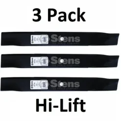 Clearance 3 Pack Stens 330-188 Hi-Lift Blade for Hustler 795252 Great Dane D18036 GDU10232 - Explore Premium Parts & Accessories for All Motor Vehicle Models Stens Parts & Accessories