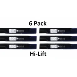 New 6 Pack Stens 340-400 Hi-Lift Blade for Hustler 601123 48" Fas Trak - Explore Premium Parts & Accessories for All Motor Vehicle Models Stens Parts & Accessories