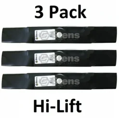 Fashion 3 Pack Stens 330-369 Hi-Lift Blade for John Deere M127500 M127673 M145476 - Explore Premium Parts & Accessories for All Motor Vehicle Models Stens Parts & Accessories