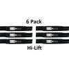 Discount 6 Pack Stens 330-316 Hi-Lift Blade for Lesco 050537 - Explore Premium Parts & Accessories for All Motor Vehicle Models Stens Parts & Accessories