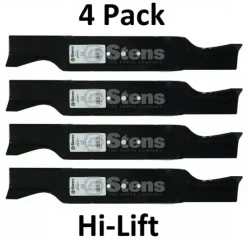 New 4 Pack Stens 335-877 Hi-Lift Blade for MTD 742-0473 742-0473A 942-0473A 942-0474 - Explore Premium Parts & Accessories for All Motor Vehicle Models Stens Parts & Accessories