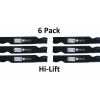 Store 6 Pack Stens 335-586 Hi-Lift Blade for MTD 742-0610 742-0610A 942-0610 942-0610A - Explore Premium Parts & Accessories for All Motor Vehicle Models Stens Parts & Accessories