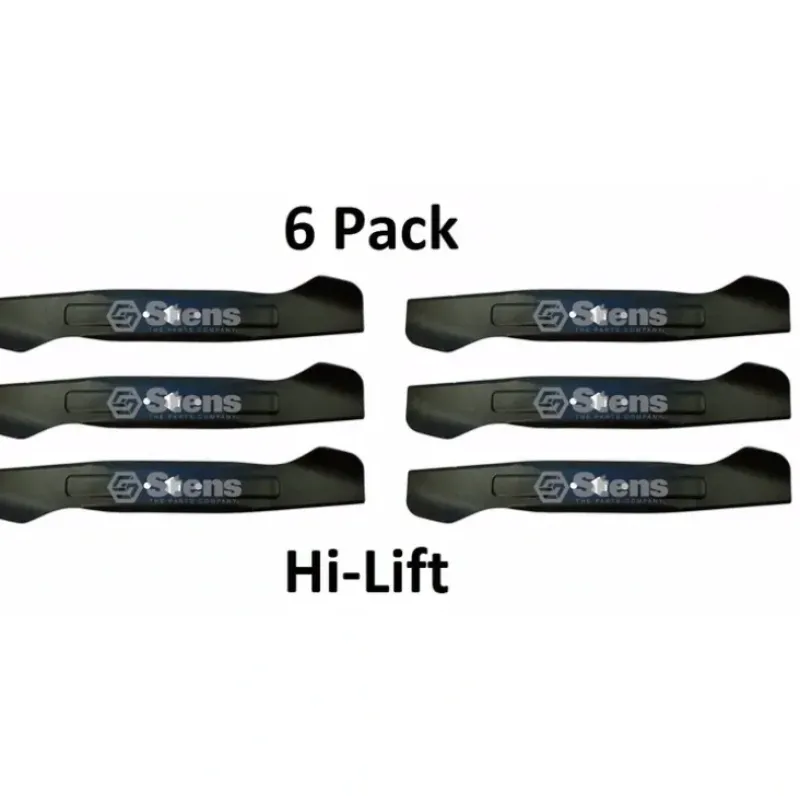 Shop 6 Pack Stens 335-757 Hi-Lift Blade for MTD 942-04290 942-04244A 742-04290 - Explore Premium Parts & Accessories for All Motor Vehicle Models Stens Parts & Accessories