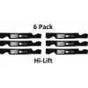 Hot 6 Pack Stens 350-203 Hi-Lift Blade for MTD 742-04154 942-04154A CC760ES CC760 - Explore Premium Parts & Accessories for All Motor Vehicle Models Stens Parts & Accessories