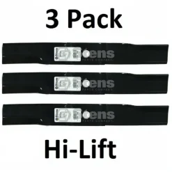 Fashion 3 Pack Stens 330-401 Hi-Lift Blade for Scotts M135590 M76467 - Explore Premium Parts & Accessories for All Motor Vehicle Models Stens Parts & Accessories