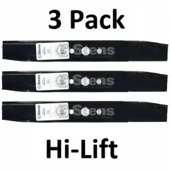 Best Sale 3 Pack Stens 345-074 Hi-Lift Blade for Simplicity 1656147 1656147ASM 1656147SM - Explore Premium Parts & Accessories for All Motor Vehicle Models Stens Parts & Accessories