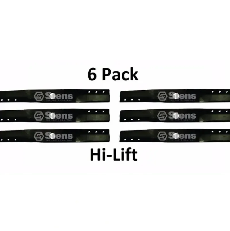 Flash Sale 6 Pack Stens 335-578 Hi-Lift Blade for Snapper 2-4466 42998 7042998 7042998BZYP - Explore Premium Parts & Accessories for All Motor Vehicle Models Stens Parts & Accessories