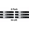Outlet 6 Pack Stens 350-124 Hi-Lift Blade for Toro 106078 106637 - Explore Premium Parts & Accessories for All Motor Vehicle Models Stens Parts & Accessories