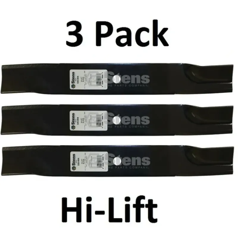 Clearance 3 Pack Stens 320-604 Hi-Lift Blades Fits Gravely 02961700 2961700 ZTXL2554 2548 - Explore Premium Parts & Accessories for All Motor Vehicle Models Stens Parts & Accessories