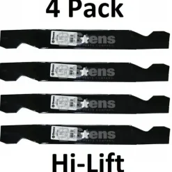 Discount 4 Pack Stens 340-162 Hi-Lift Mower Blade for Poulan 532127842 532138497 PP24001 - Explore Premium Parts & Accessories for All Motor Vehicle Models Stens Parts & Accessories
