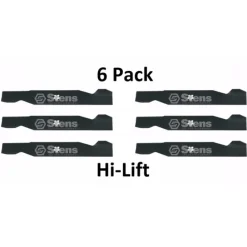 Discount 6 Pack Stens 340-145 Hi-Lift Mower Blade for AYP Sears Craftsman 130652 - Explore Premium Parts & Accessories for All Motor Vehicle Models Stens Parts & Accessories