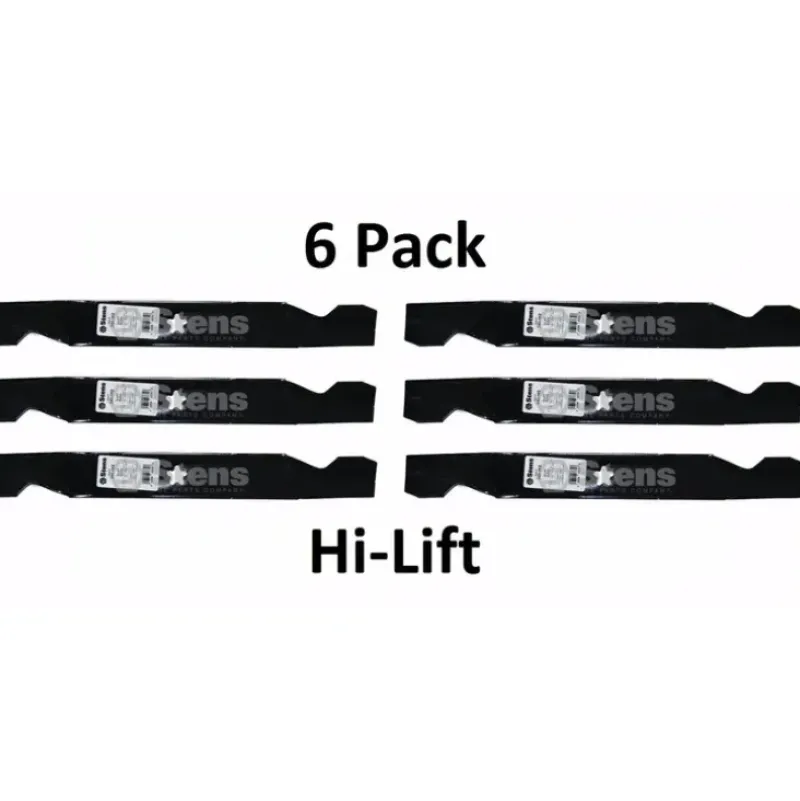 Hot 6 Pack Stens 340-162 Hi-Lift Mower Blade for Sears Craftsman 127842 138497 - Explore Premium Parts & Accessories for All Motor Vehicle Models Stens Parts & Accessories