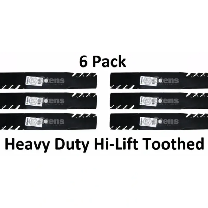 Sale 6 Pack Stens 302-818 Hi-Lift Toothed Blade for Ariens 00273100 03399704 04917900 - Explore Premium Parts & Accessories for All Motor Vehicle Models Stens Parts & Accessories