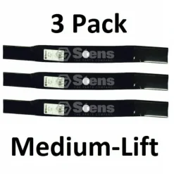 Cheap 3 Pack Stens 345-785 LH Medium-Lift Blade for Woods 13404 13404KT 31306 31306KT - Explore Premium Parts & Accessories for All Motor Vehicle Models Stens Parts & Accessories
