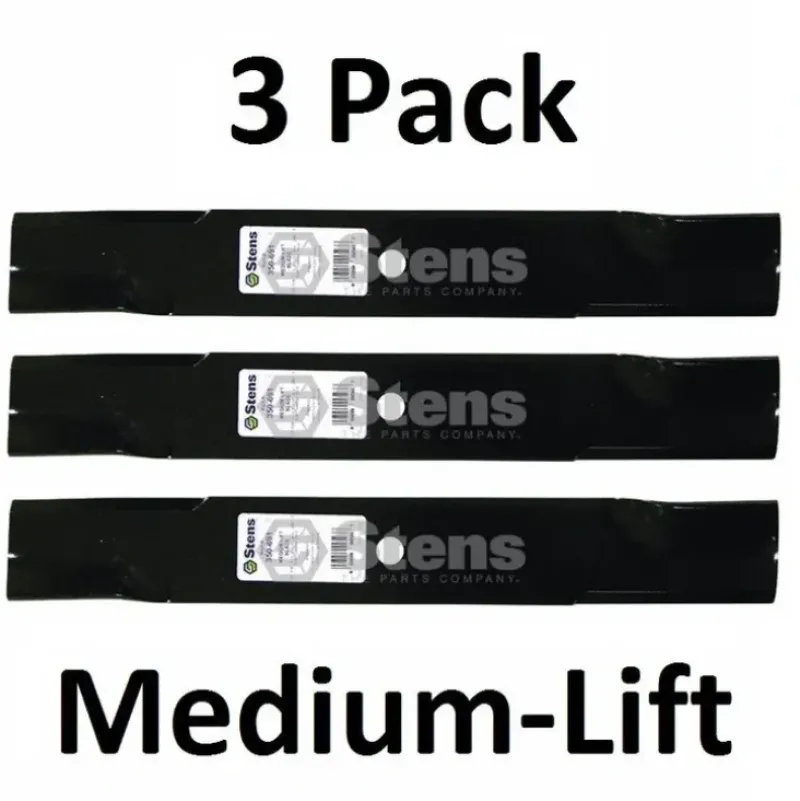 Hot 3 Pack Stens 350-691 Medium-Lift Blade for Hustler 782532 783753 785436 795526 - Explore Premium Parts & Accessories for All Motor Vehicle Models Stens Parts & Accessories